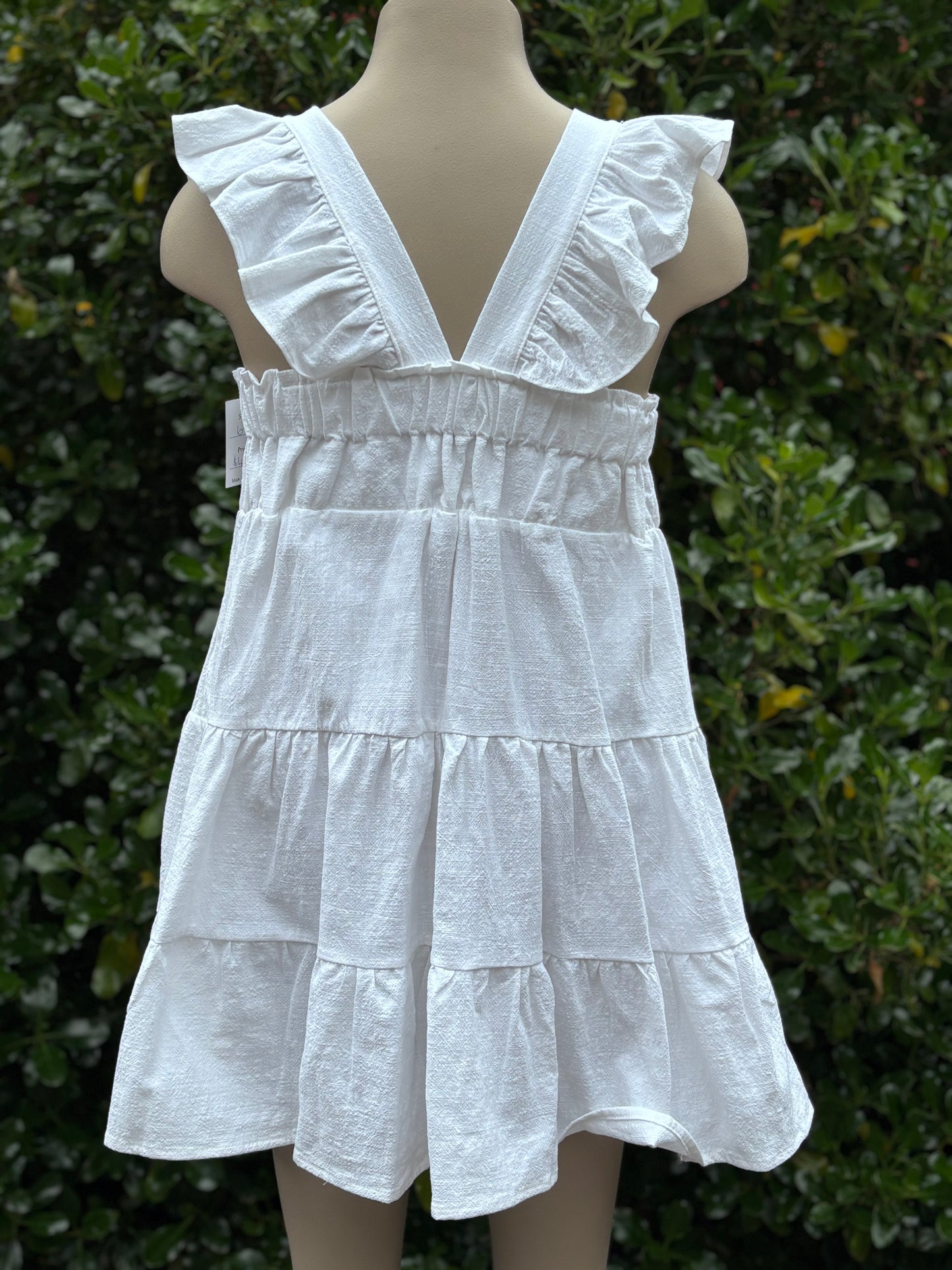 White dress size 6
