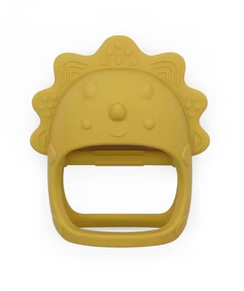 Silicone hand teether