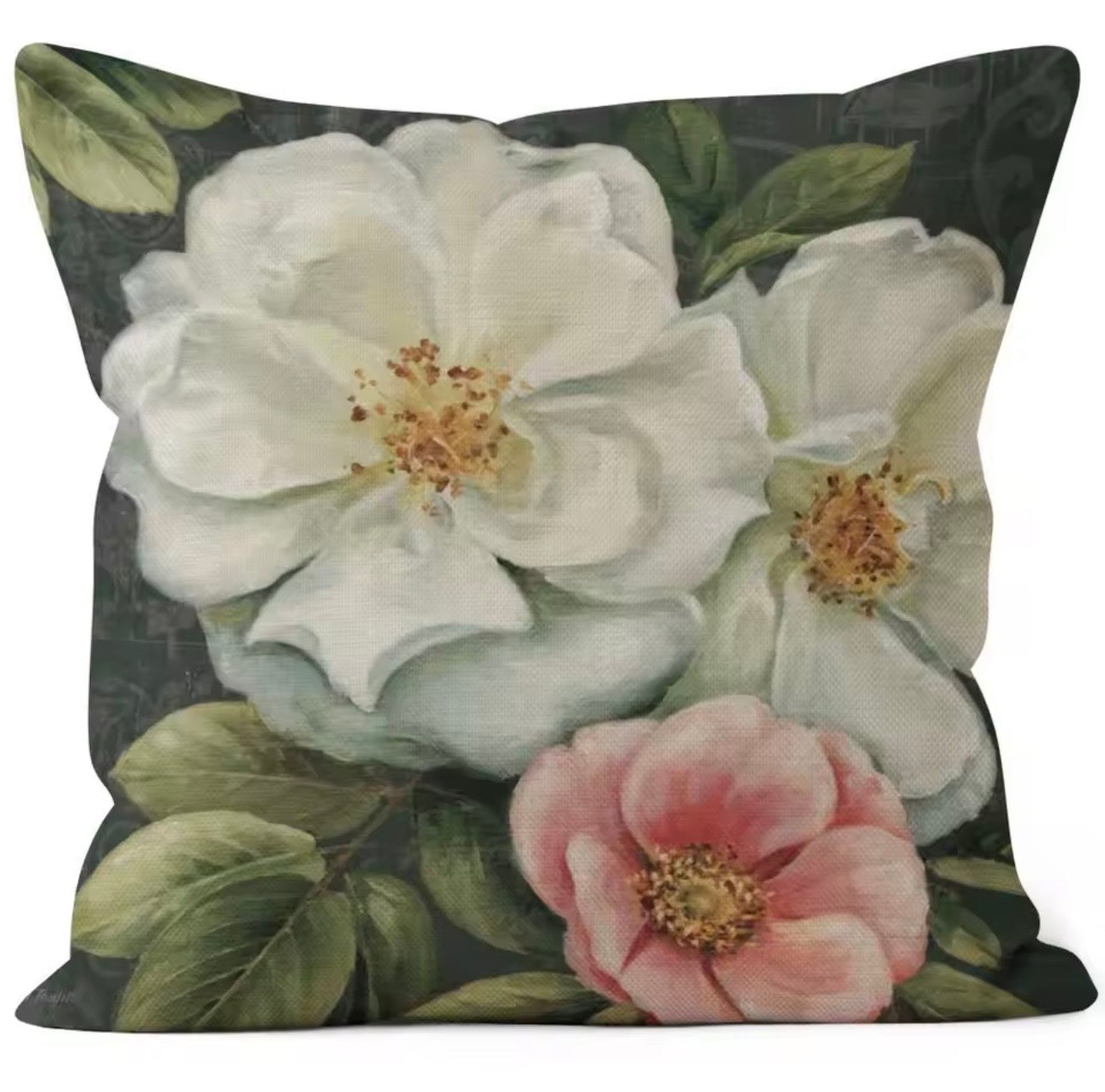 White and Pink Peonies 1