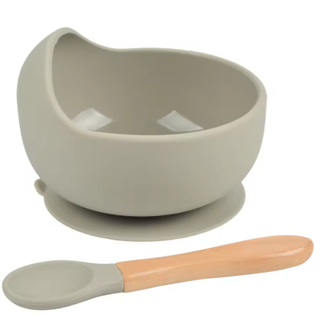 Silicone Bowl and Spoon