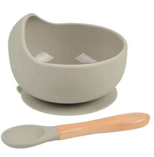 Silicone Bowl and Spoon