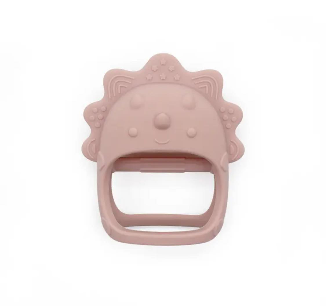 Silicone hand teether