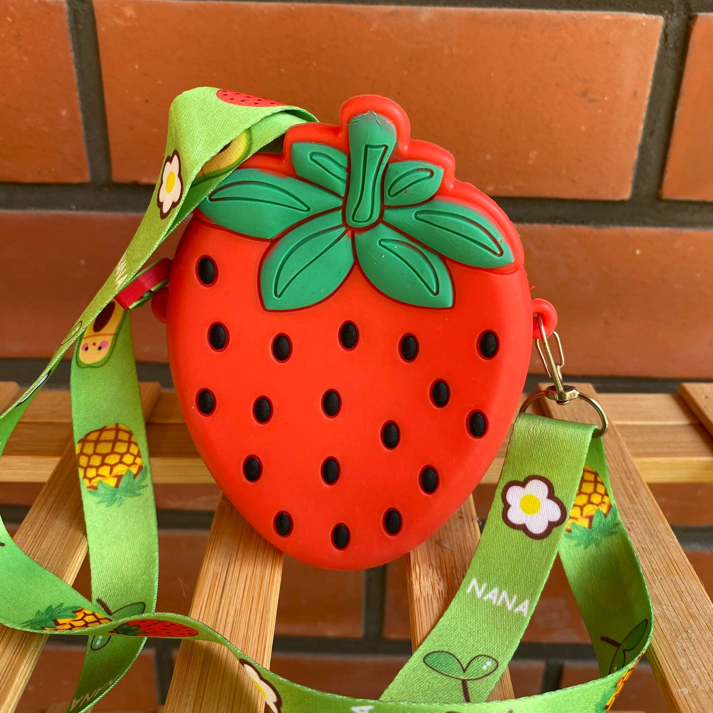Cute silicone crossbody bags