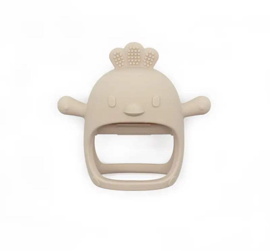 Silicone hand teether