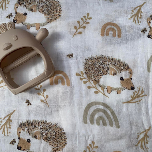 Muslin wrap - Hedgehog