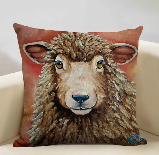 Sheep - Cushion Cover