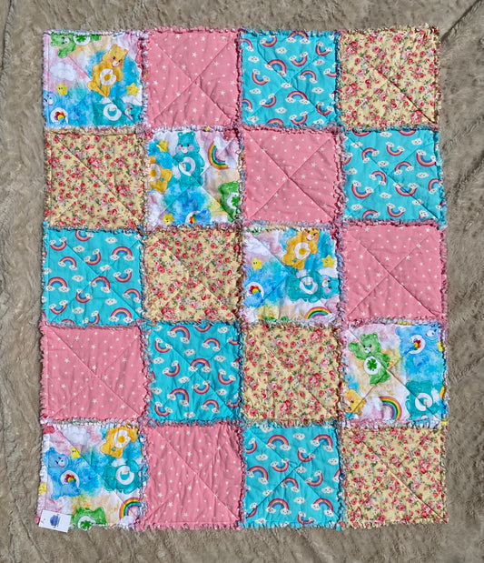 Ragged Quilt - cute bears