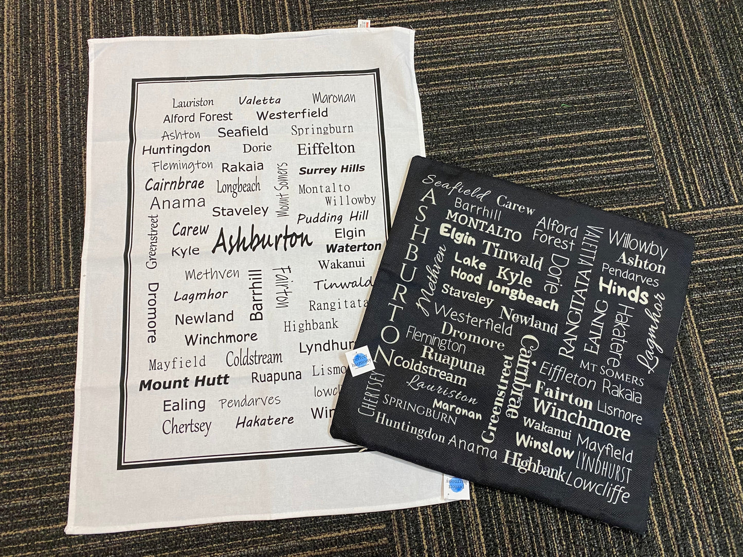 Ashburton districts teatowels