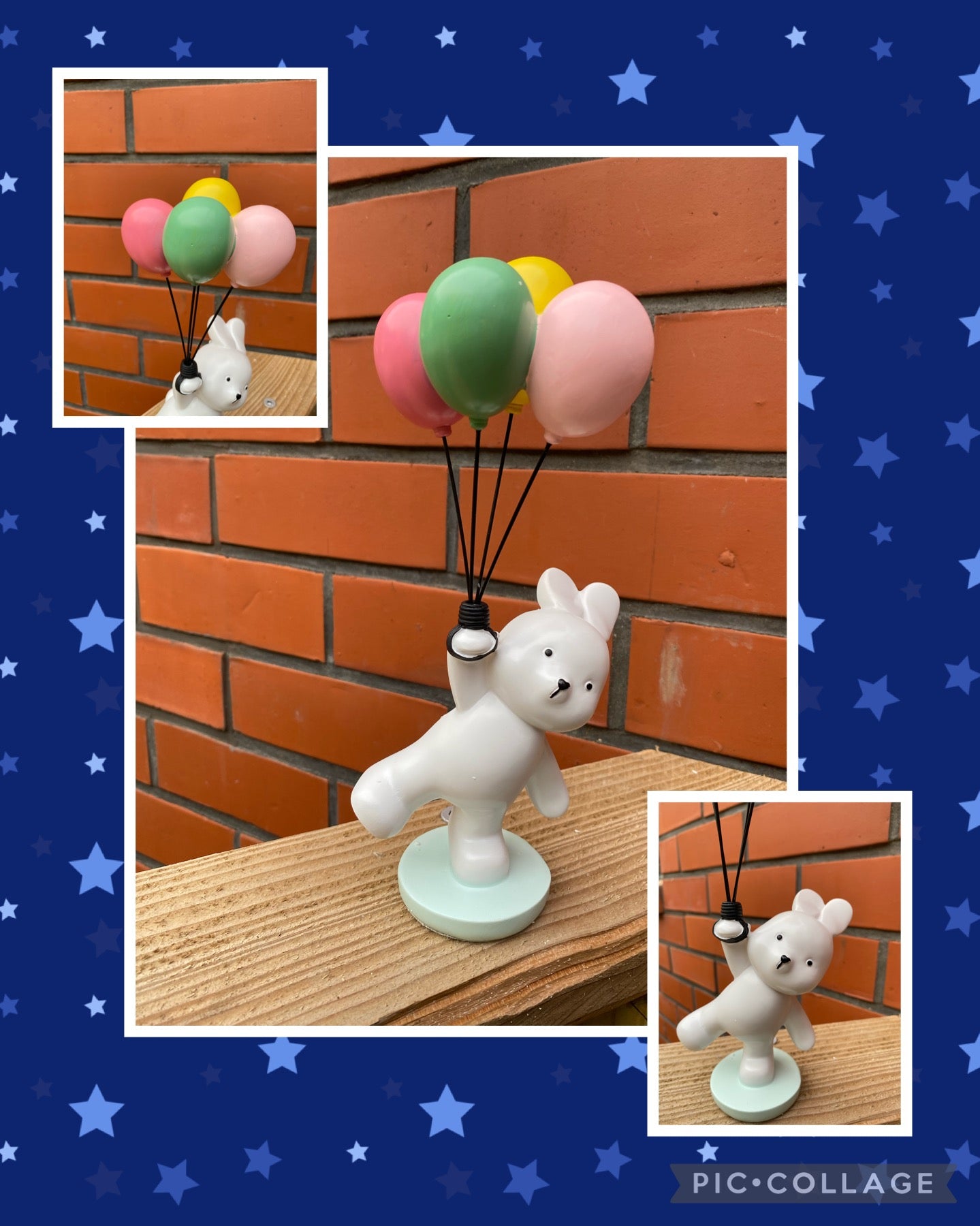 Bunny or Bear with balloons