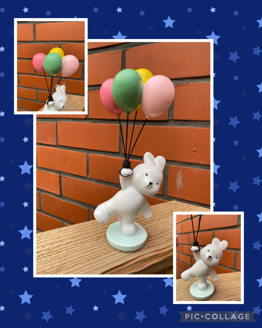 Bunny or Bear with balloons