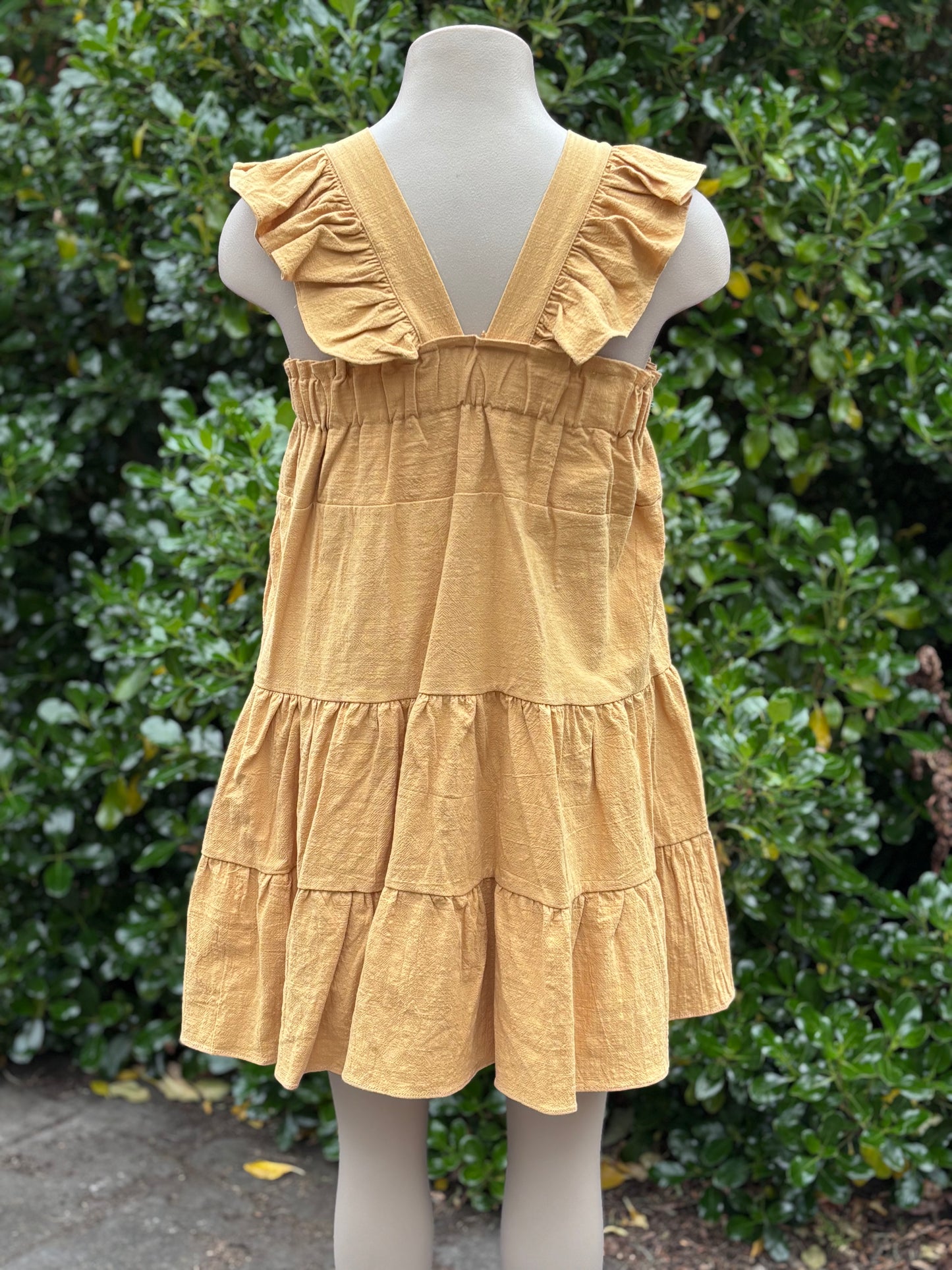 Mustard dress size 4
