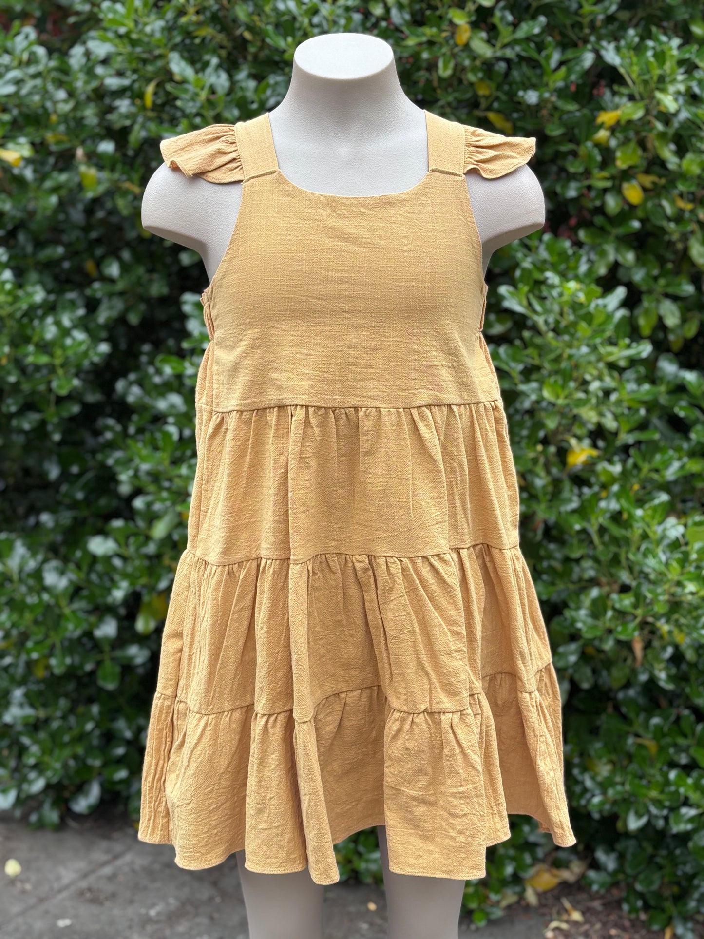 Mustard dress size 4