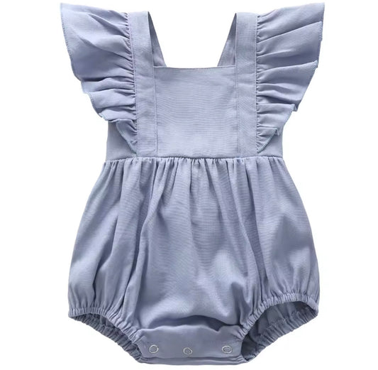 Blue Baby Romper 12-18 months