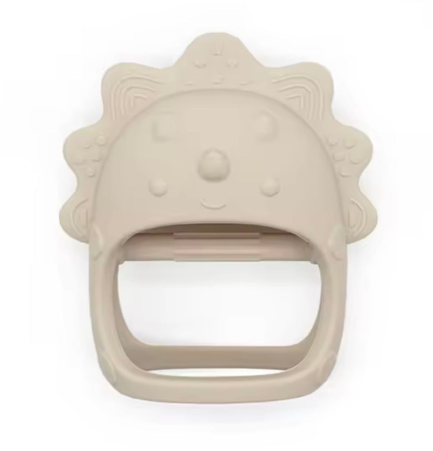 Silicone hand teether