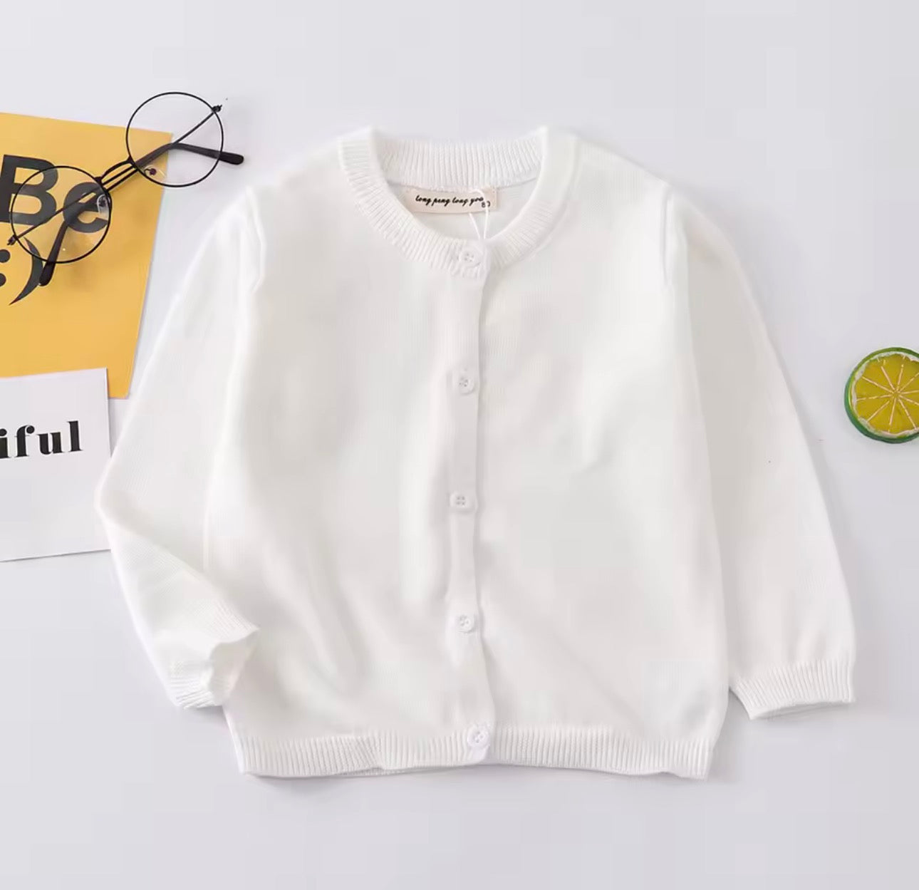 off white cardigan - online only