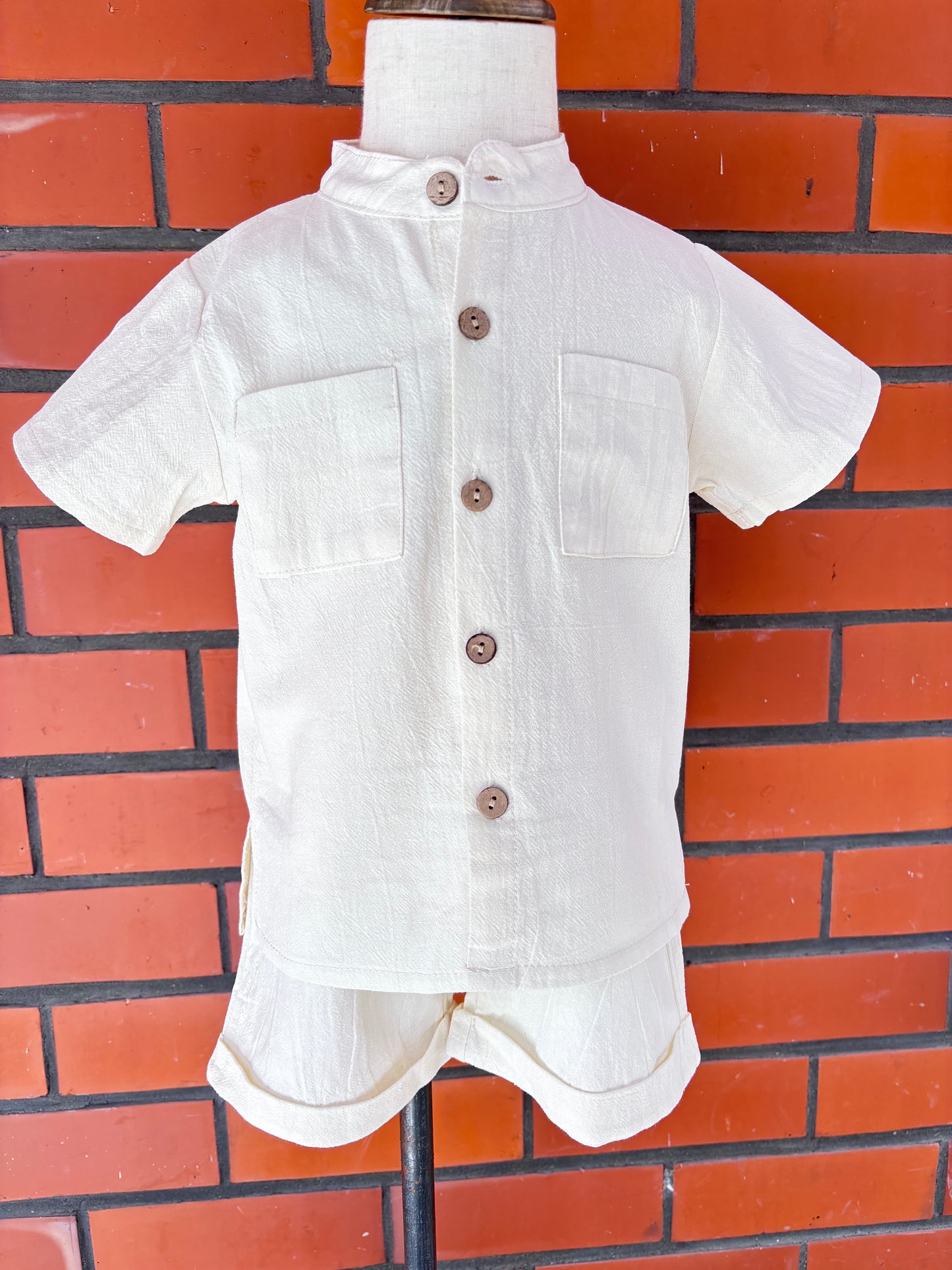 Cotton/Poly Shirt and Shorts Sets
