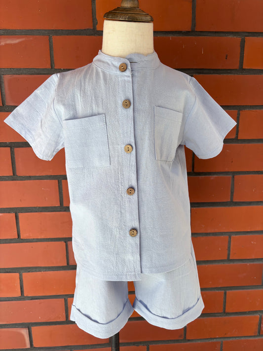 Cotton/Poly Shirt and Shorts Sets